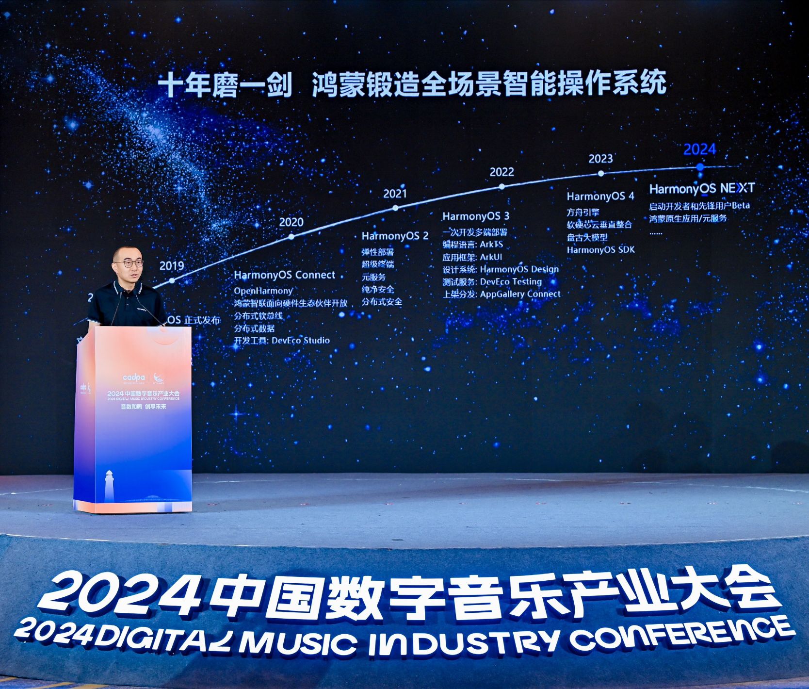 大会 鸿蒙赋能数字音乐AI奏响流动乐章ag旗舰厅登录2024中国数字音乐产业(图4)